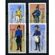 ALEMANIA ORIENTAL DDR 1986 SERIE COMPLETA DE ESTAMPILLAS NUEVAS MINT 5 EUROS
